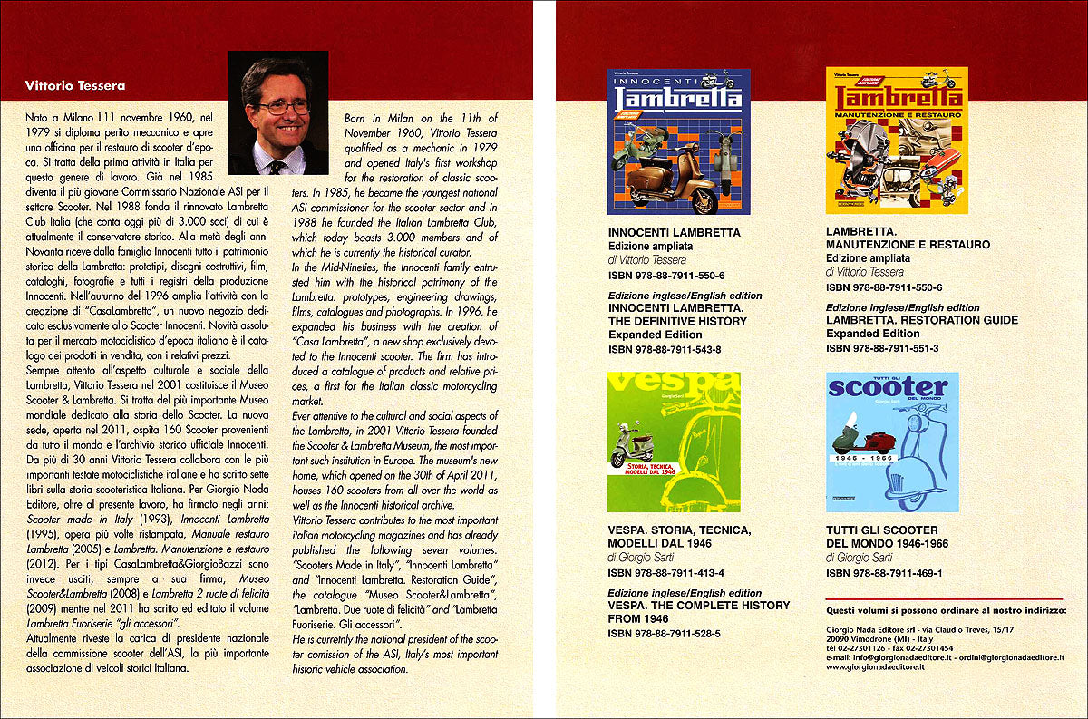 Lambretta. Guida illustrata all'identificazione/Illustrated guide to the identification