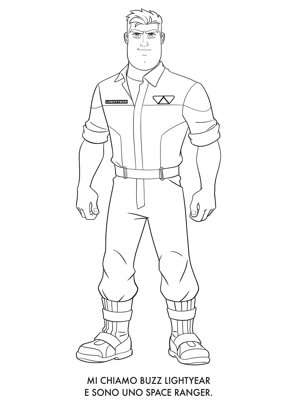 Lightyear. La vera storia di Buzz - Primo album da colorare