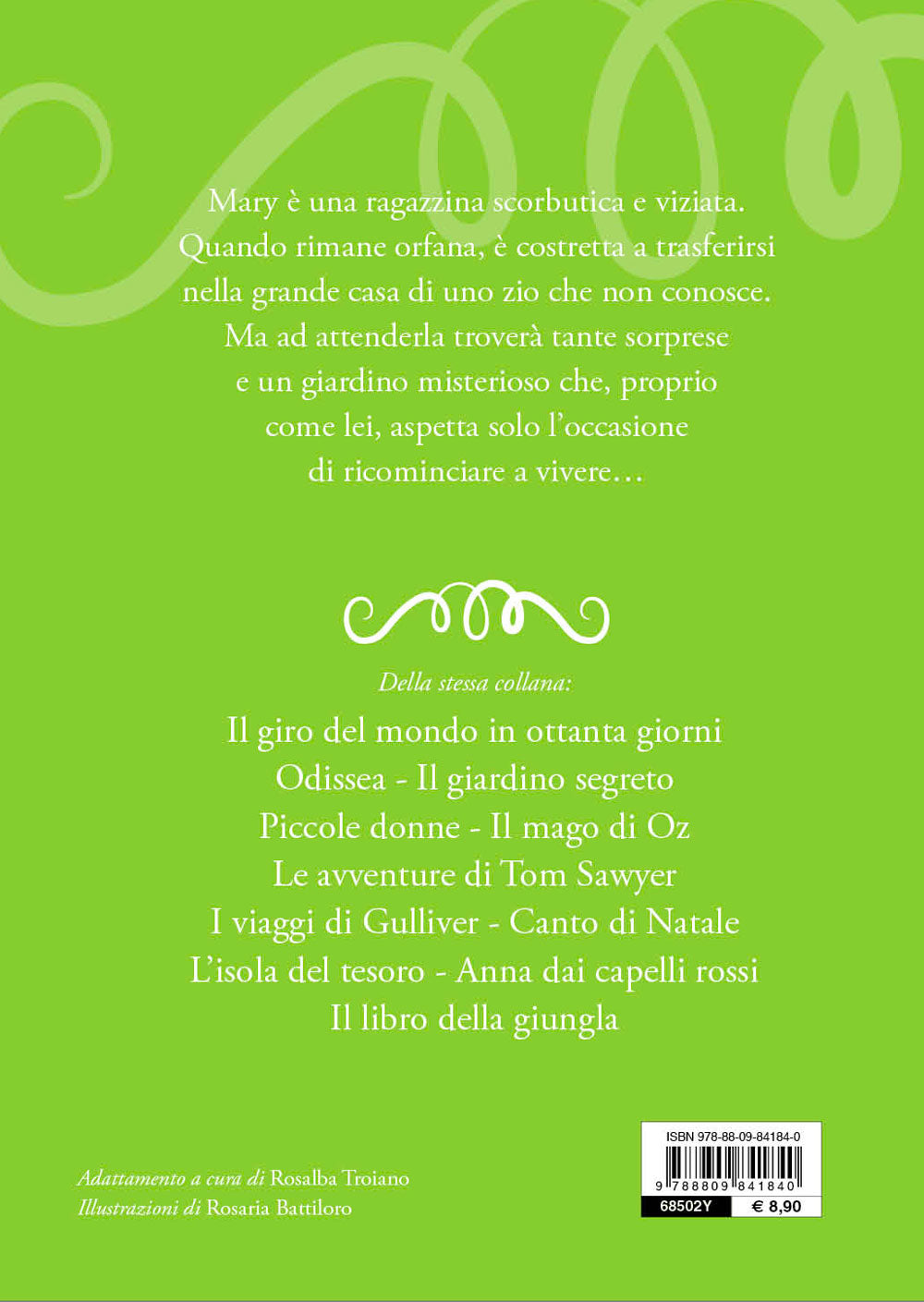 Il giardino segreto. Adattamento a misura di bambino