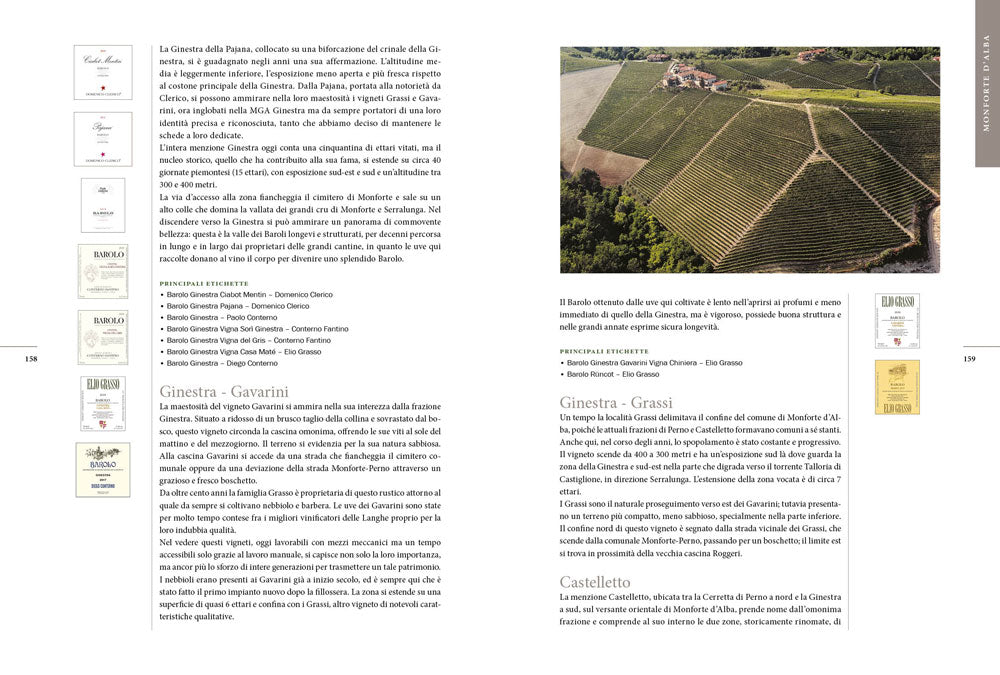 Atlante delle vigne di Langa. I grandi cru del Barolo e del Barbaresco