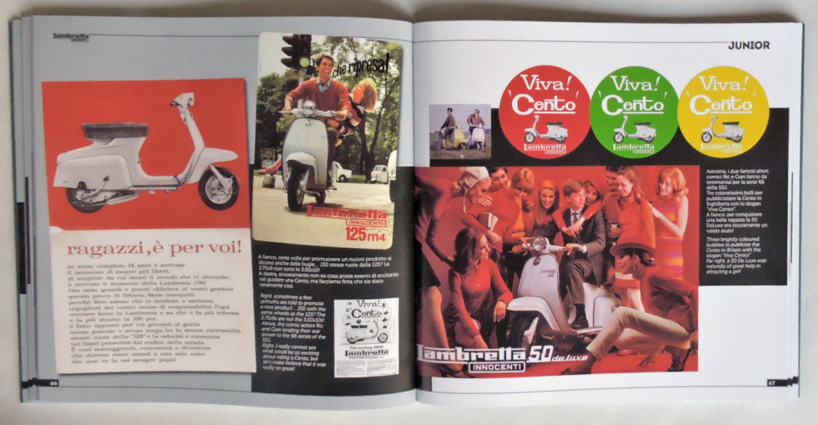 Lambretta Junior 50, 100, 125 .  Storia Modelli e documenti/History, models and documents (Ediz. bilingue italiano/inglese )