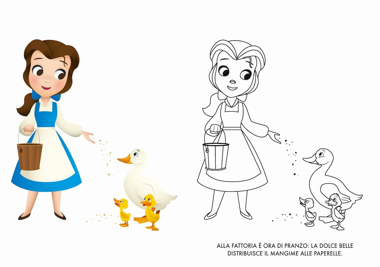 Animali della fattoria Disney Primo album da colorare