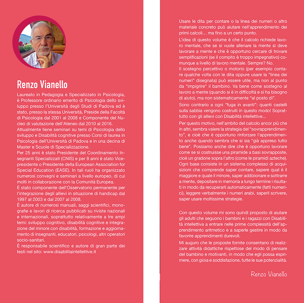 Insegnare l'aritmetica a bambini e ragazzi con disabilità intellettiva. Un percorso didattico facilitato e graduale per l’apprendimento dei primi calcoli