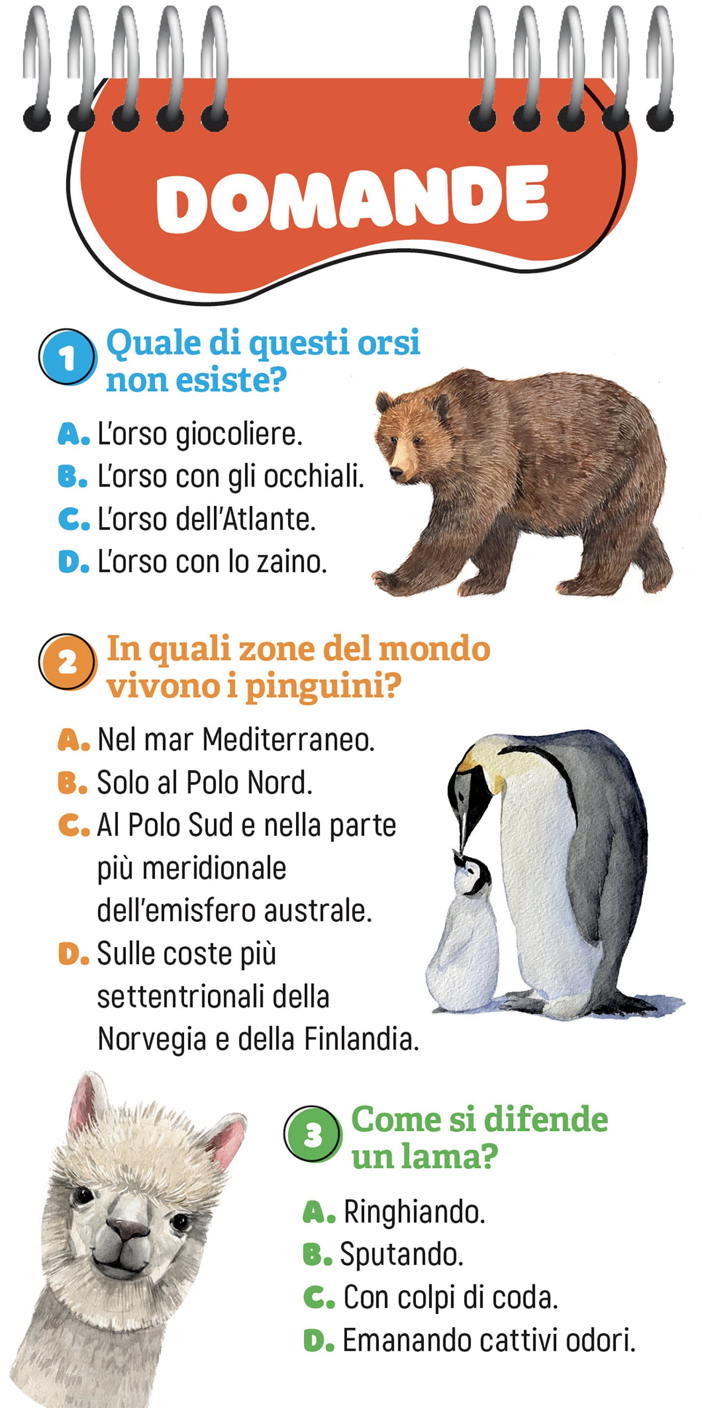 120 Quiz sugli animali