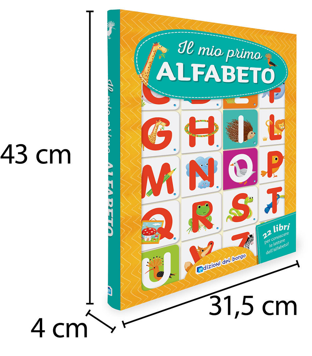 Il mio primo Alfabeto. 22 libri per conoscere le lettere dell'alfabeto!
