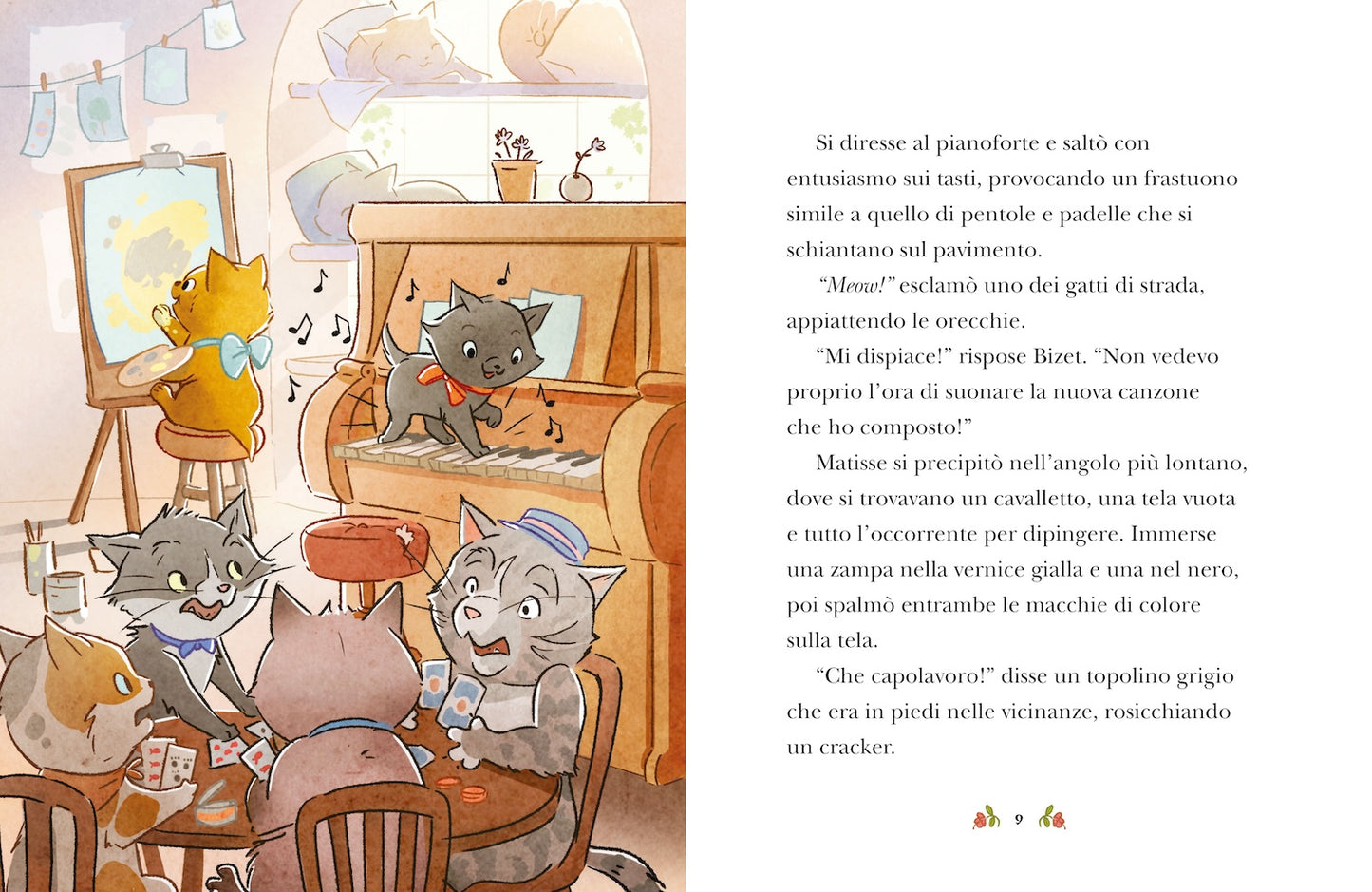 Aristokittens Storie fluorescenti Prima biblioteca. Benvenuti al micio café