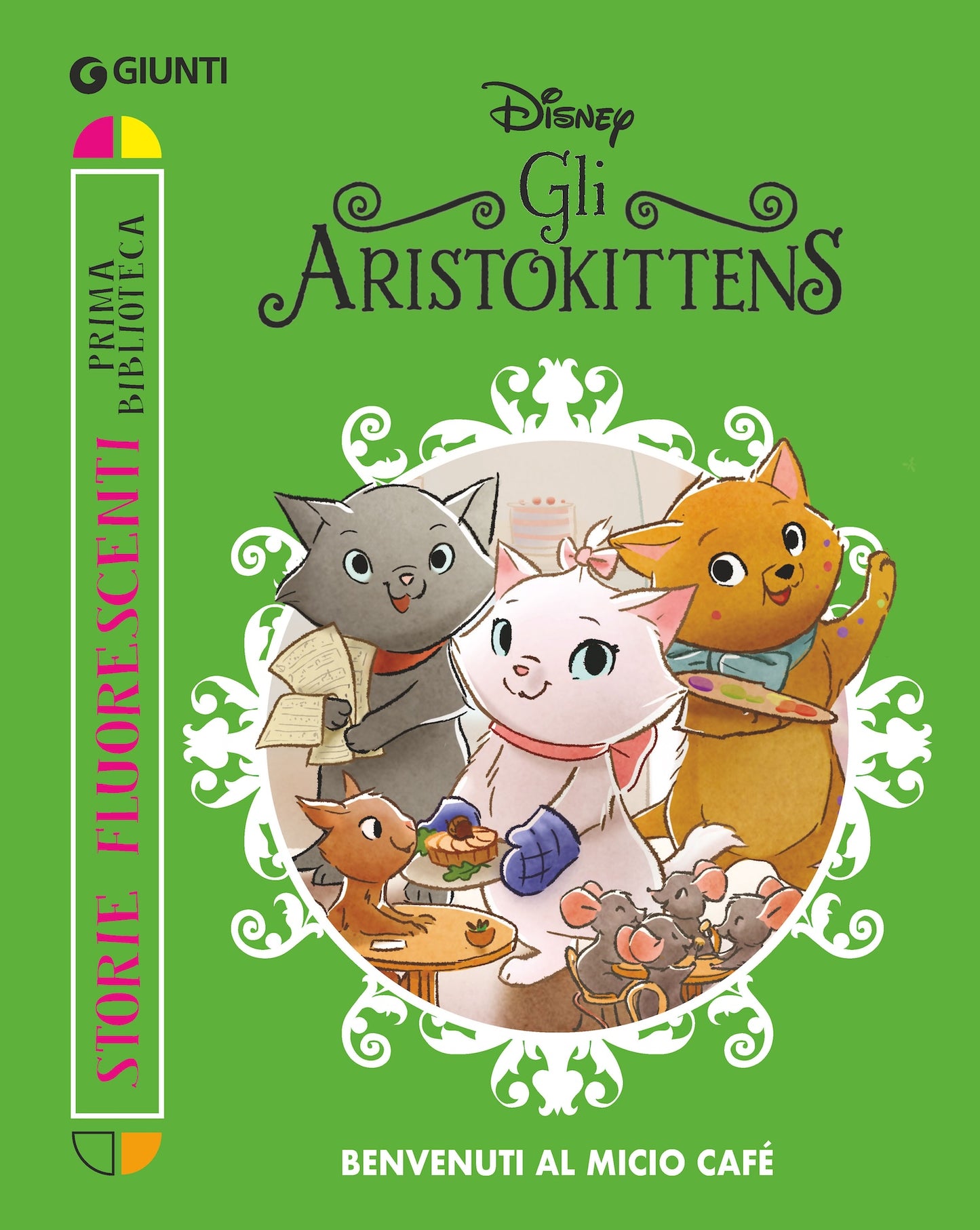 Aristokittens Storie fluorescenti Prima biblioteca. Benvenuti al micio café