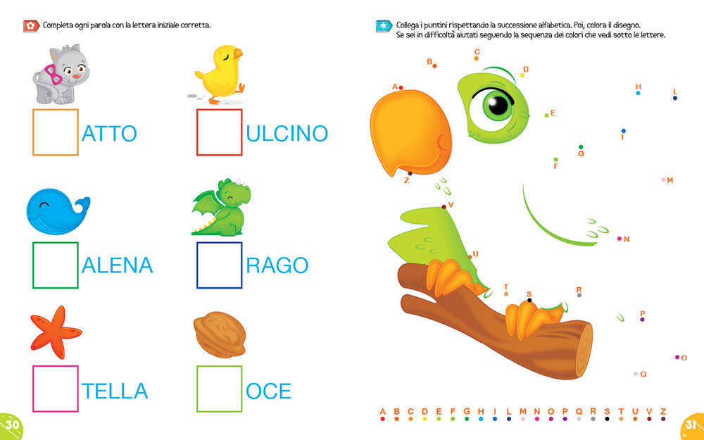 Imparo le lettere. Tante attività e giochi per conoscere le lettere