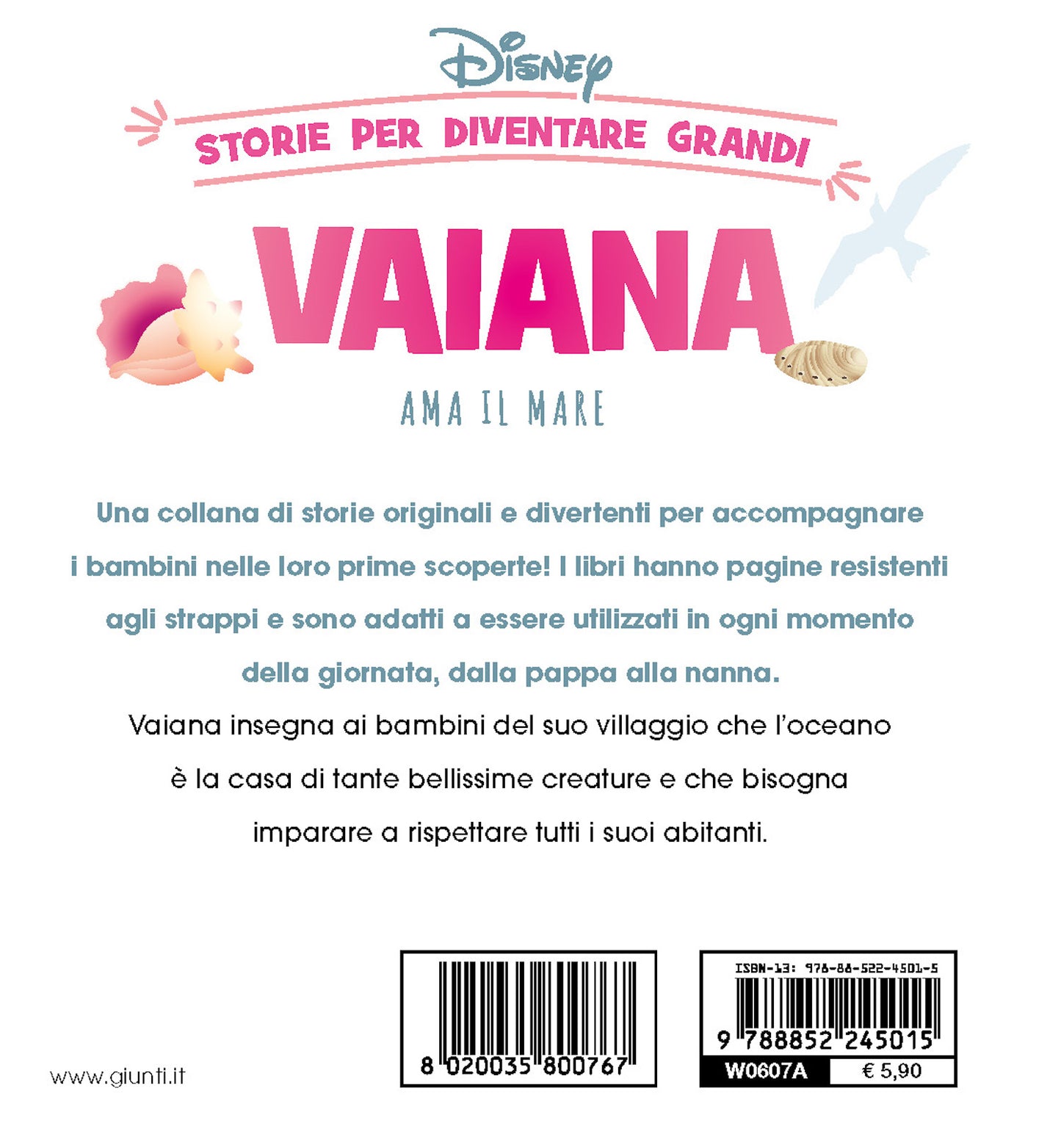 Vaiana ama il mare Storie per diventare grandi