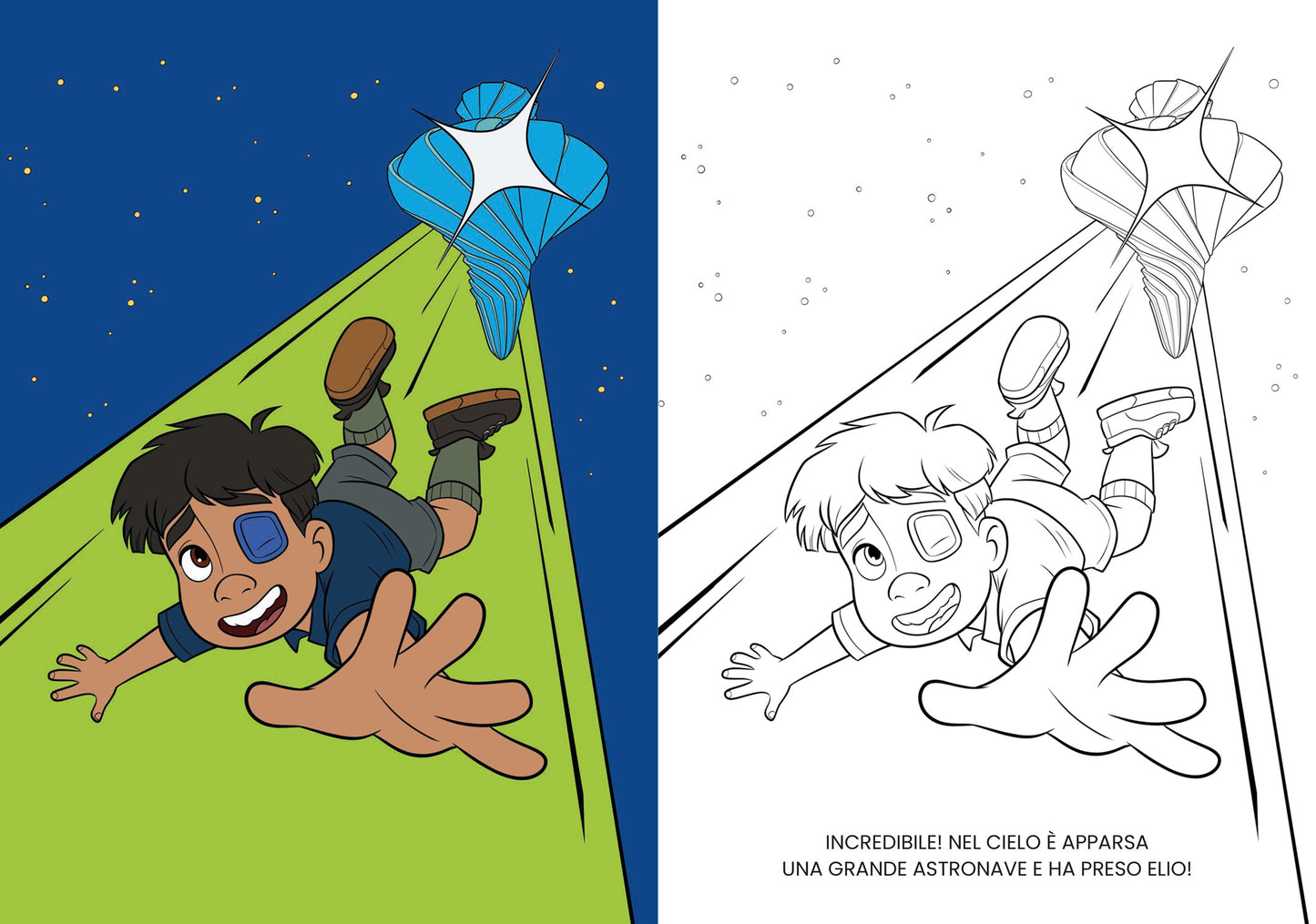 Elio Primo album da colorare. Avventura fra le stelle