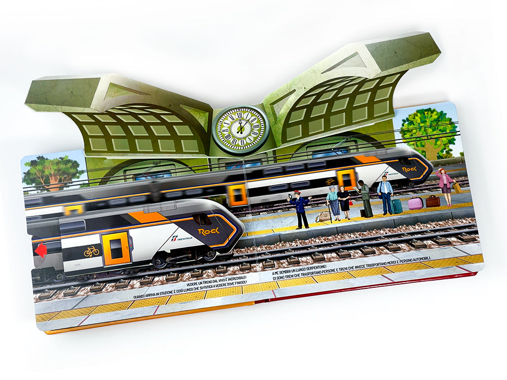 Il treno . Un libro Pop-Up