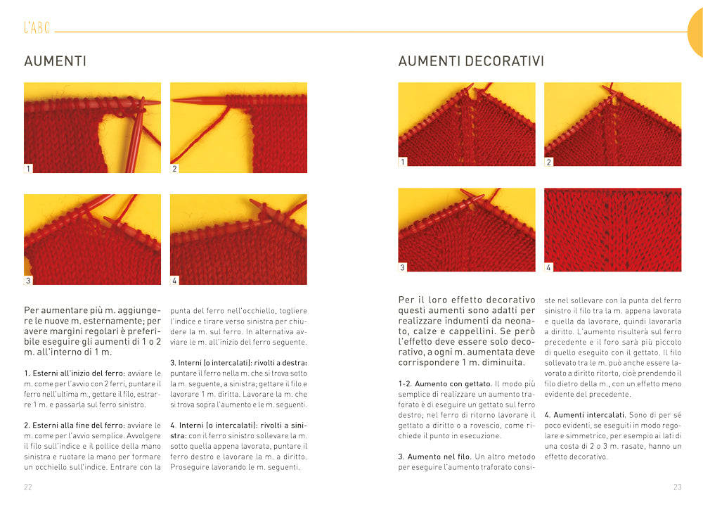 Scuola di maglia. 120 punti diversi, le basi del lavoro e un’intera parte sulla MAGLIA CIRCOLARE