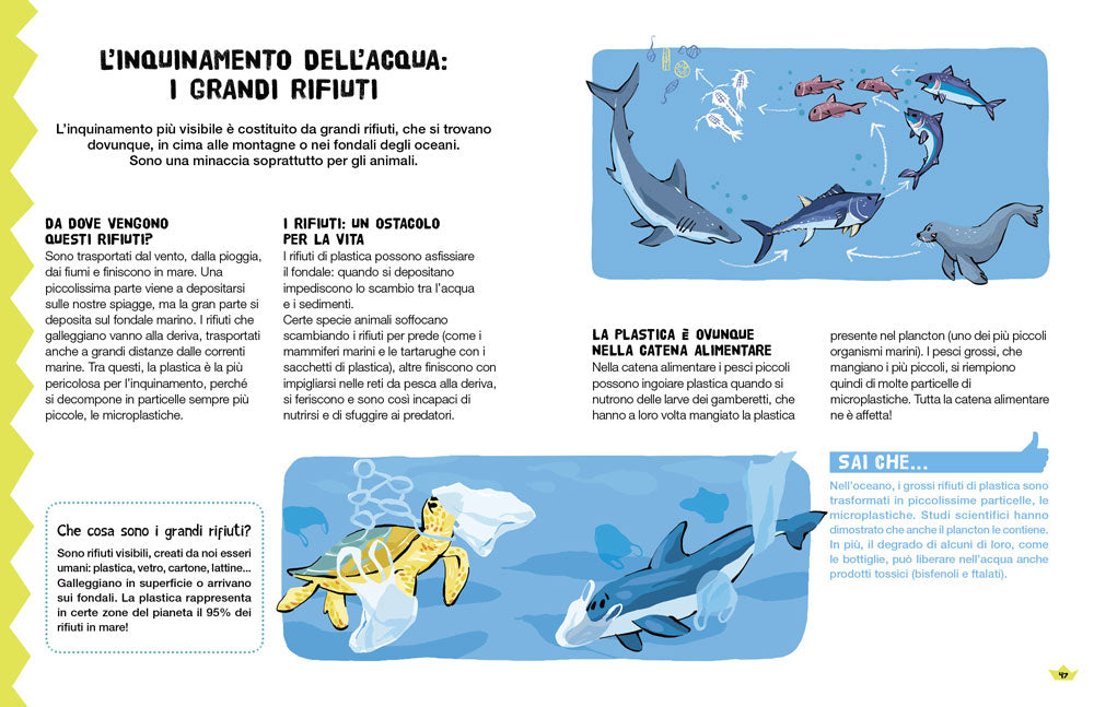 Proteggiamo l'acqua.. Manuale del giovane ecologista