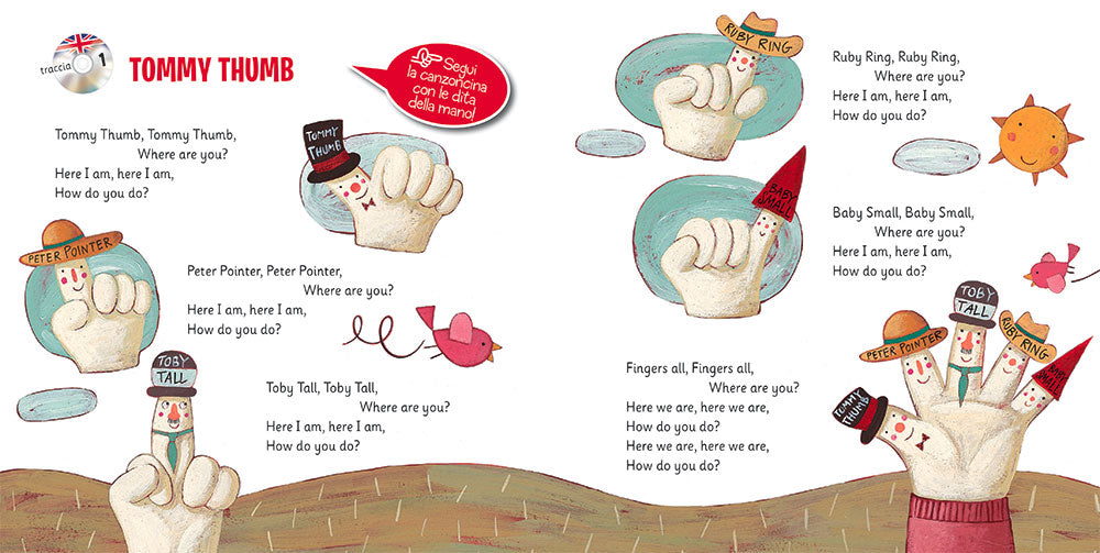 Canzoncine in inglese + CD