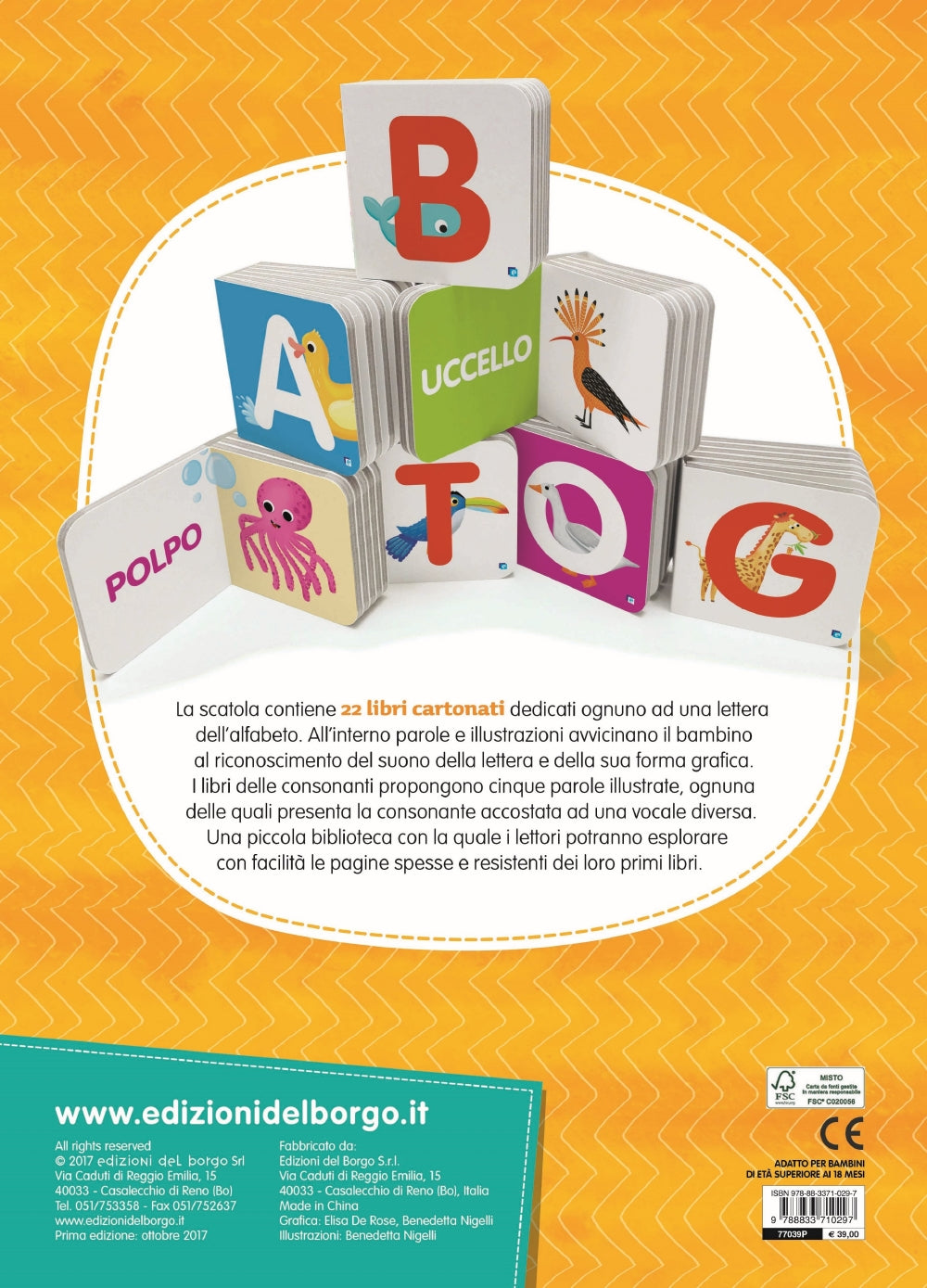 Il mio primo Alfabeto. 22 libri per conoscere le lettere dell'alfabeto!