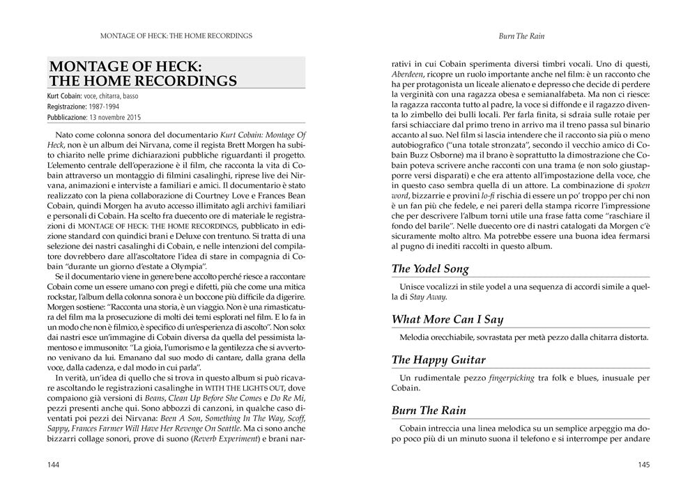 Nirvana. Teen Spirit. Le storie dietro le canzoni