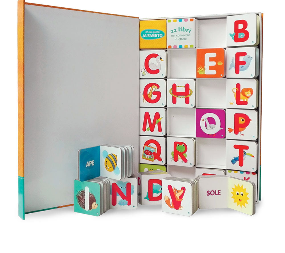 Il mio primo Alfabeto. 22 libri per conoscere le lettere dell'alfabeto!
