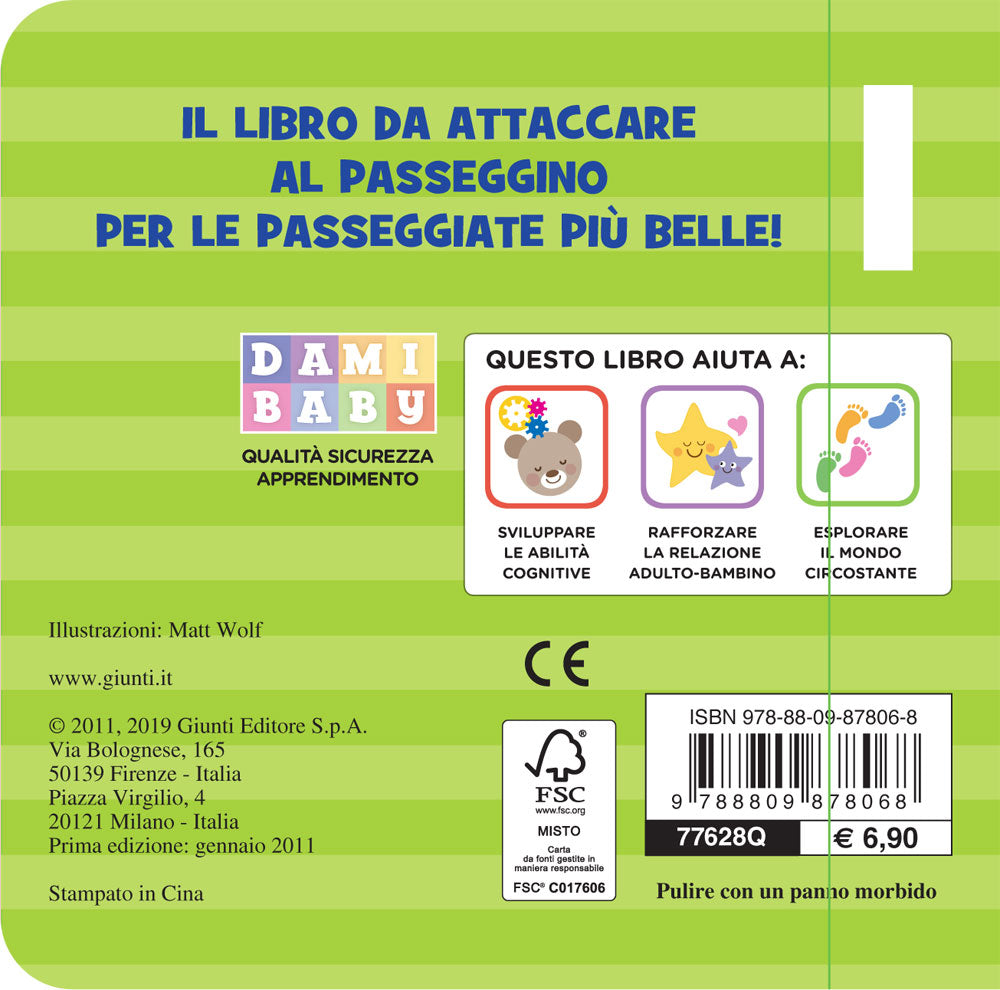 Vado a spasso! Libro passeggino