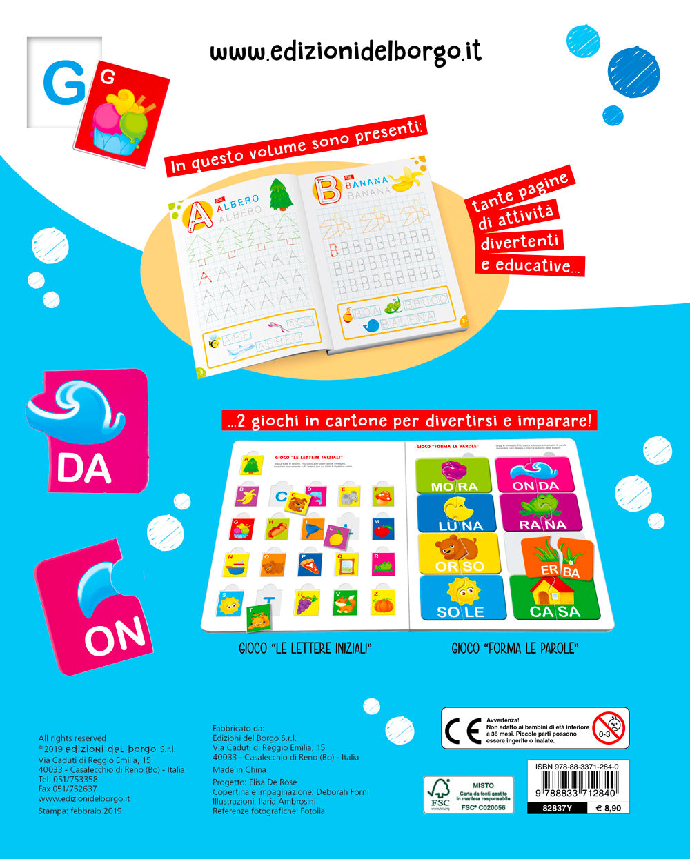 Imparo le lettere. Tante attività e giochi per conoscere le lettere