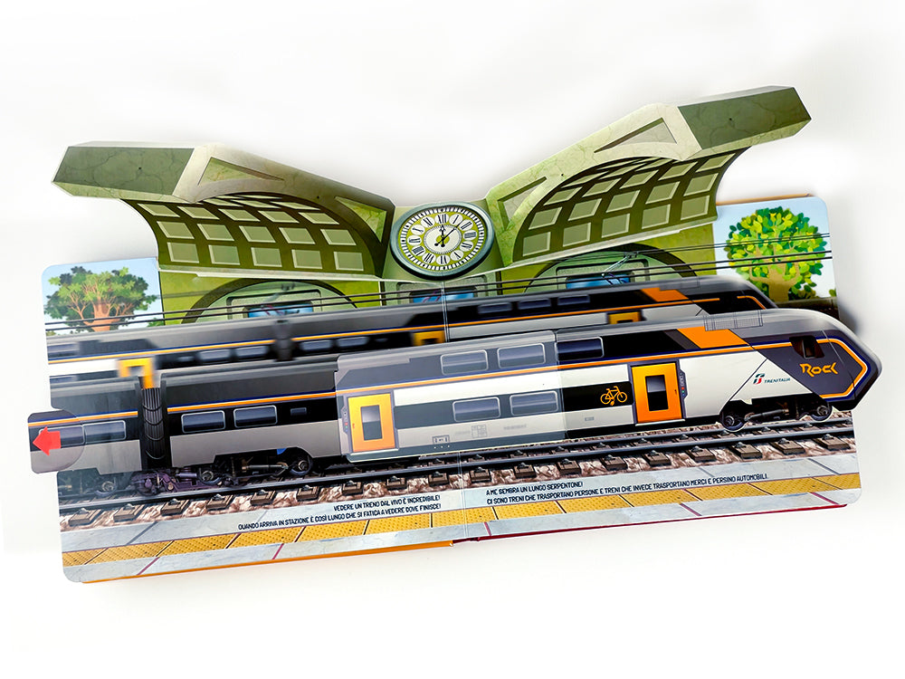 Il treno . Un libro Pop-Up