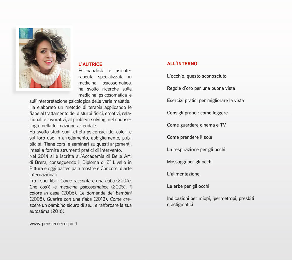 Vedere meglio senza occhiali. Esercizi e tecniche fai da te