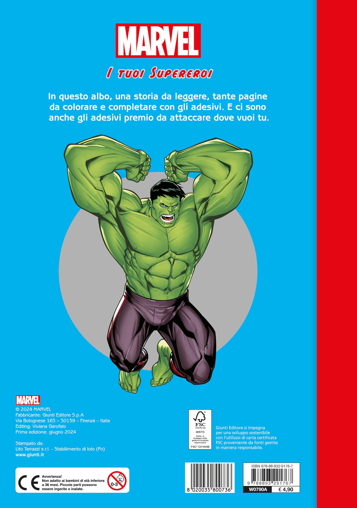 Marvel Staccattacca&colora. I tuoi supereroi