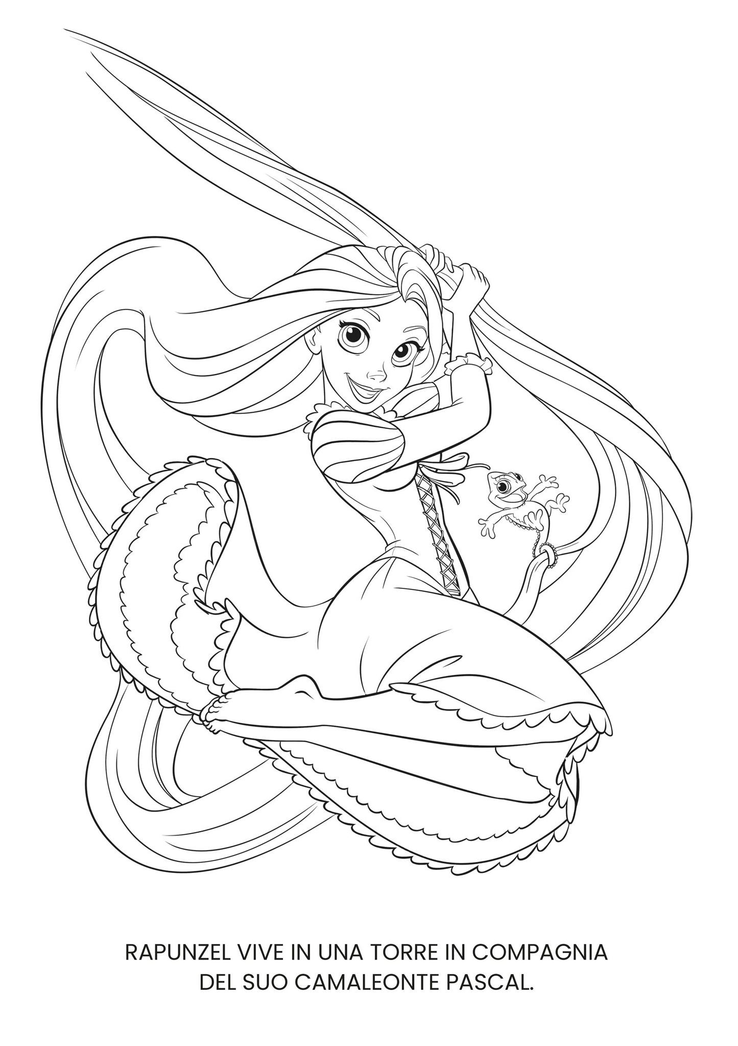 Principesse Amiche dei boschi Primo album da colorare Disney