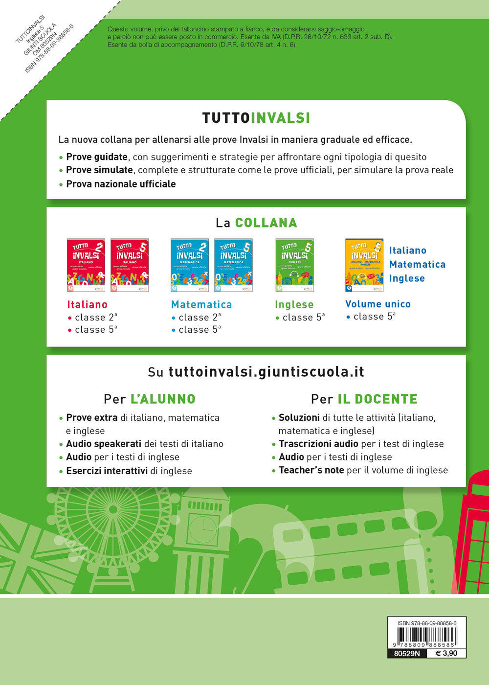 Tutto INVALSI - Inglese 5. Prove guidate - Prove simulate - Prova ufficiale