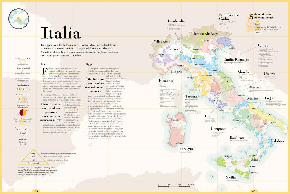 LE CARTE DEL VINO. IL NUOVO ATLANTE DEI VIGNETI DEL MONDO