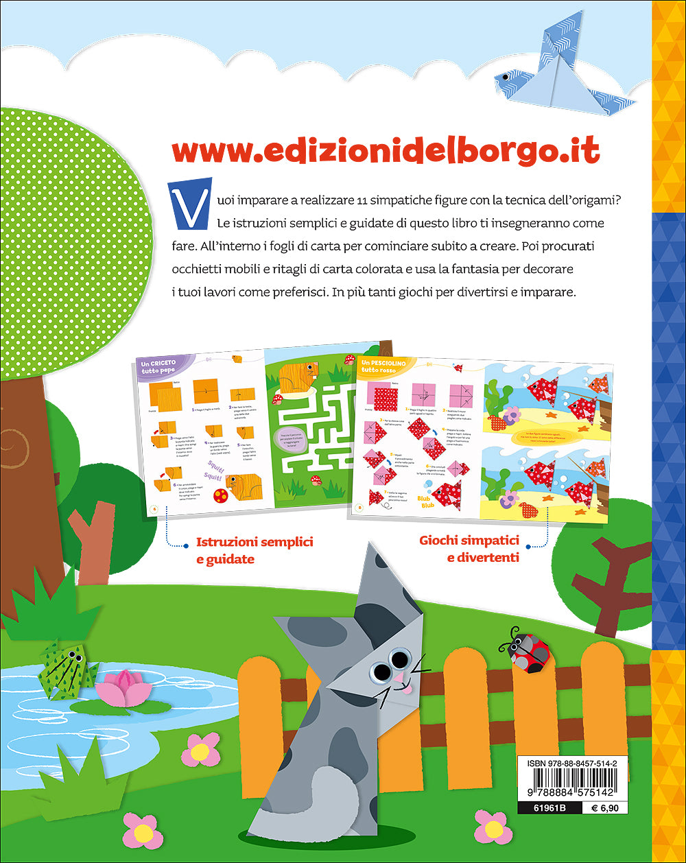 Origami facili. All'interno tantissimi fogli di carta da origami!