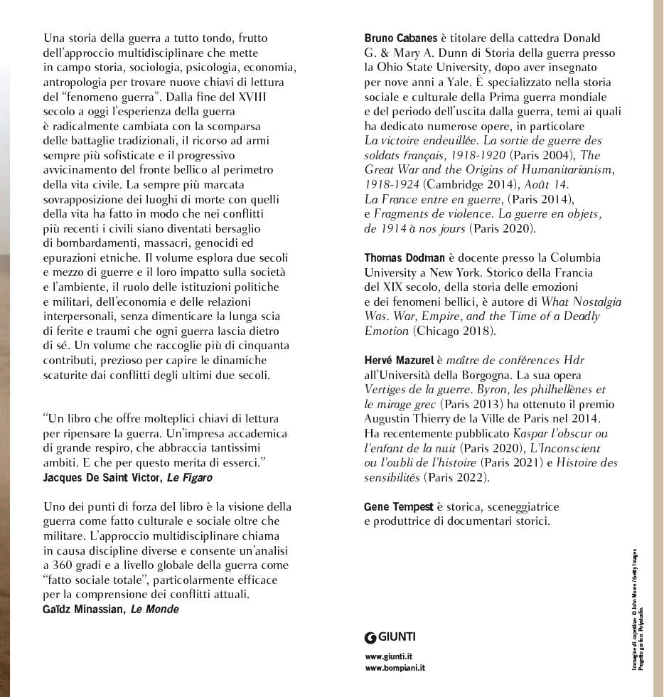 Una storia della guerra. Dal XIX secolo ai giorni nostri