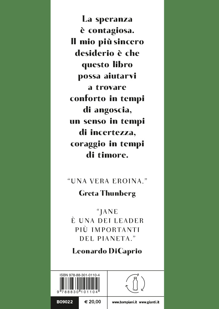 Il libro della speranza. Manuale di sopravvivenza per un pianeta in pericolo