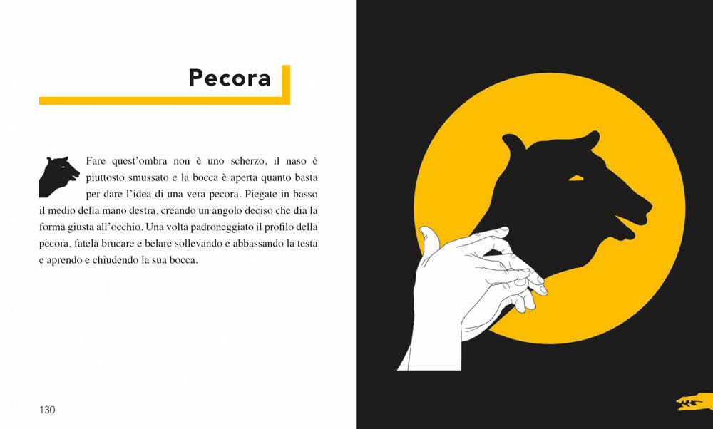 Ombre cinesi. 75 animali da fare con una o due mani