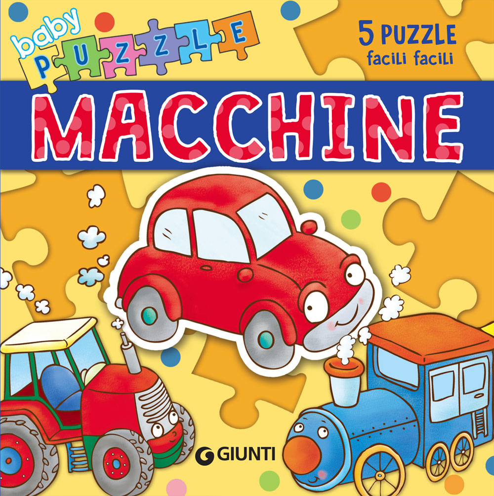 Macchine. 5 puzzle facili facili
