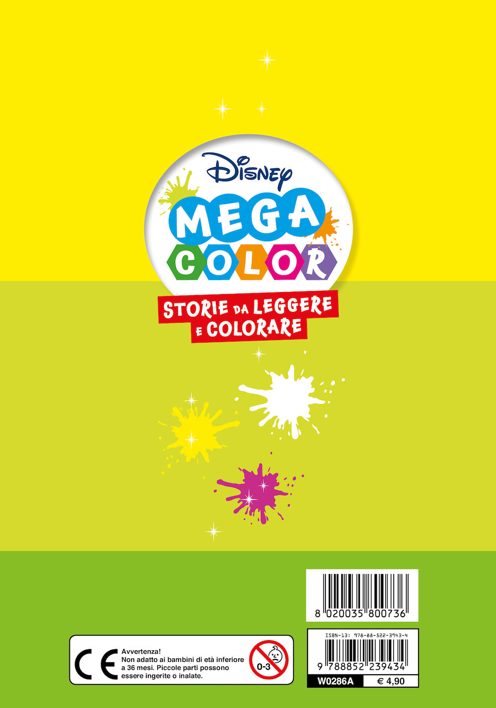 Disney Mega Color. Storie da leggere e colorare