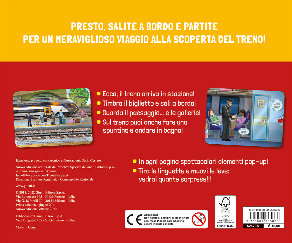 Il treno . Un libro Pop-Up