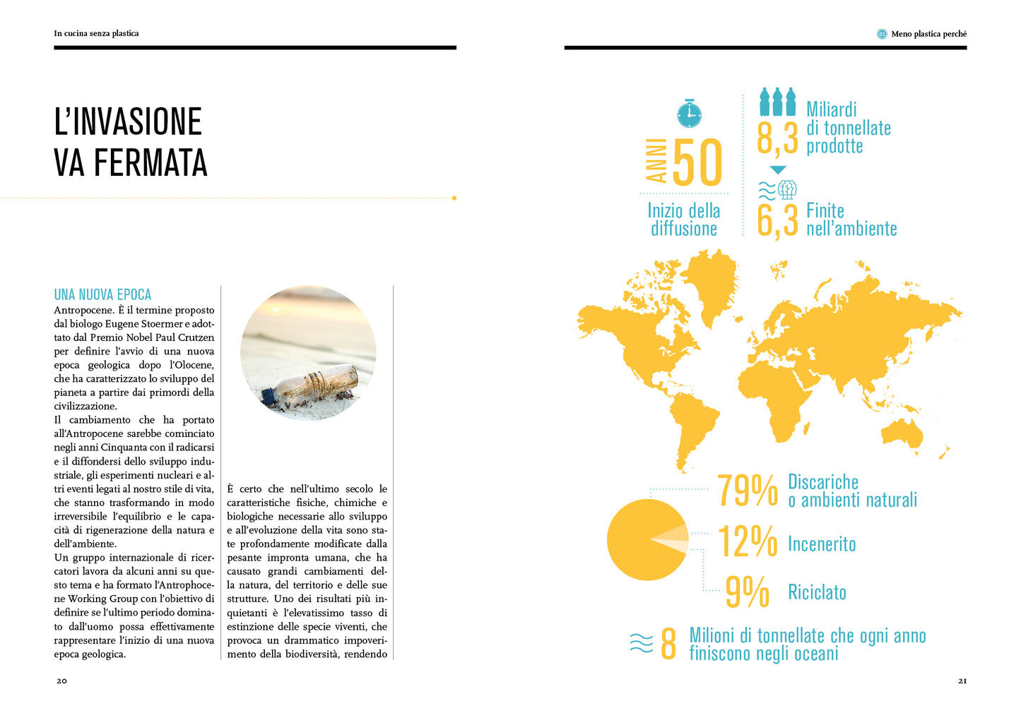 In cucina senza plastica. Piccoli gesti per grandi cambiamenti