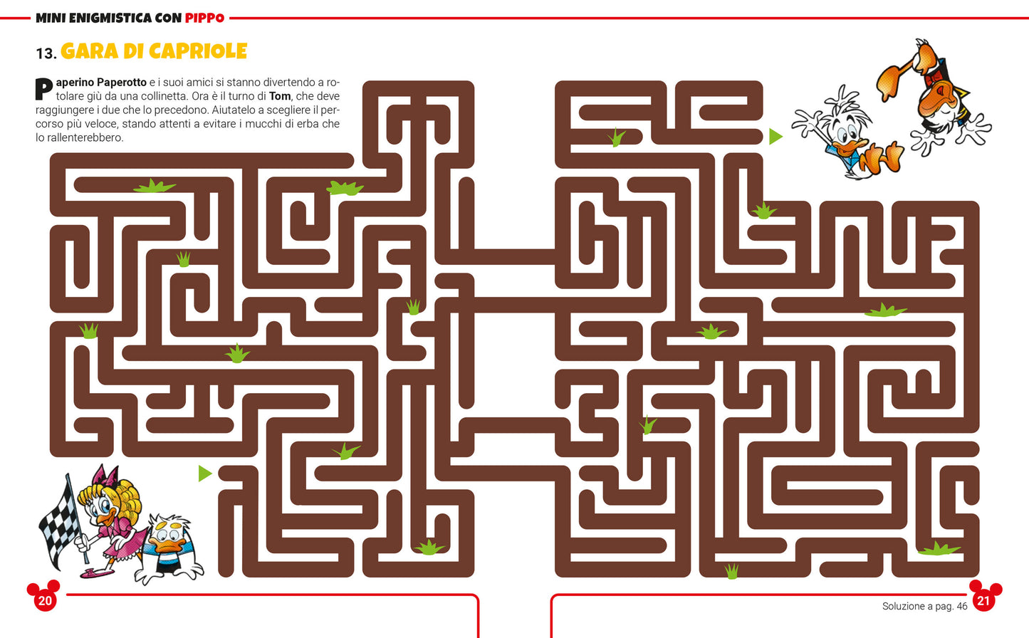 Mini Enigmistica con Pippo