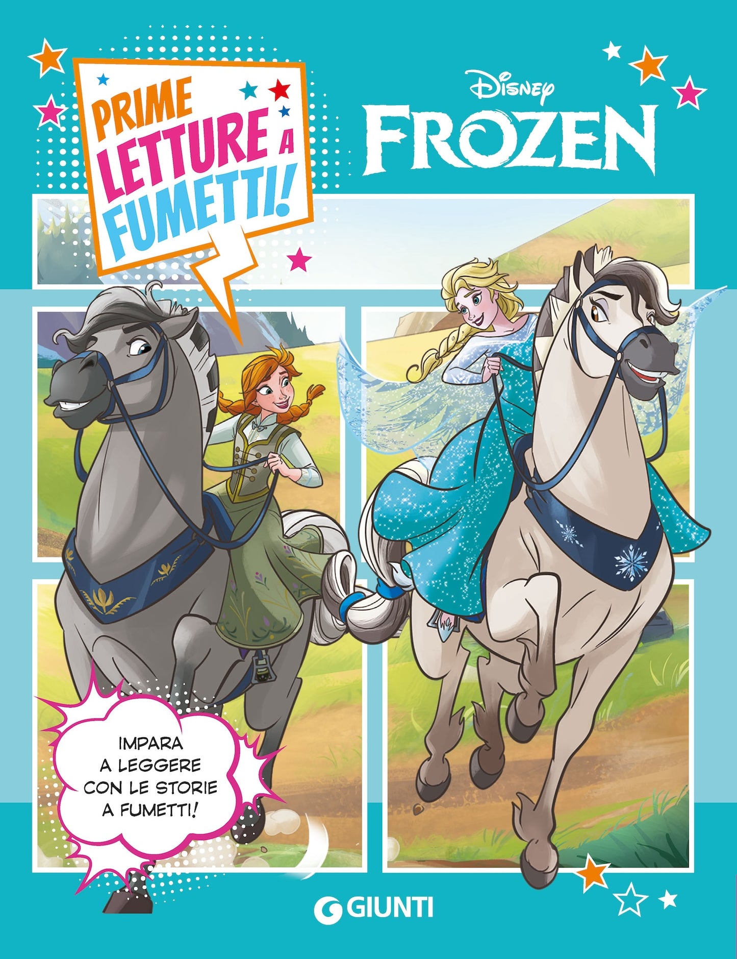 Frozen Prime letture a fumetti!. Impara a leggere con le storie a fumetti!