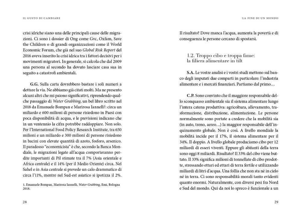 Il gusto di cambiare. la transizione ecologica come via per le felicità