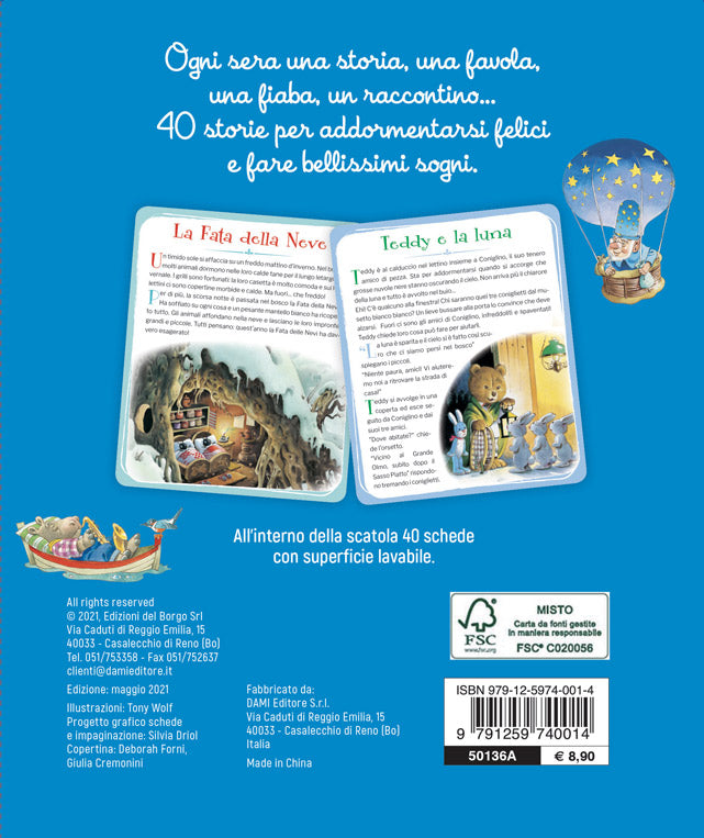 Storie della buonanotte. 40 racconti da portare con te