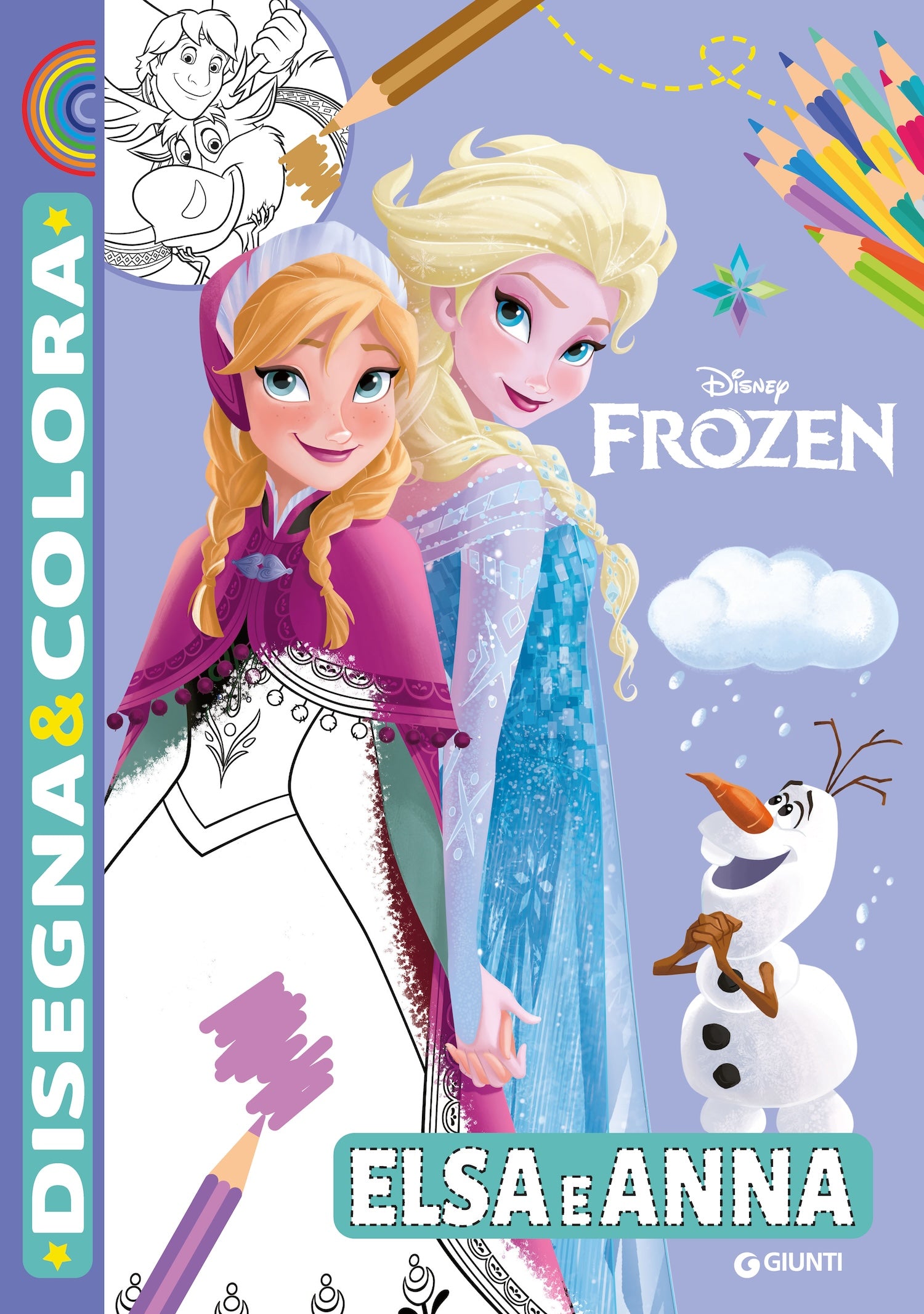 Elsa e Anna Disegna&colora Disney Frozen