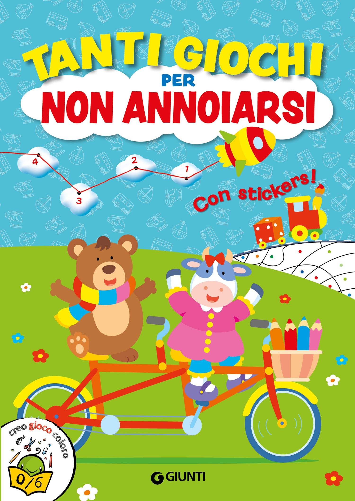 Tanti giochi per non annoiarsi (con stickers)