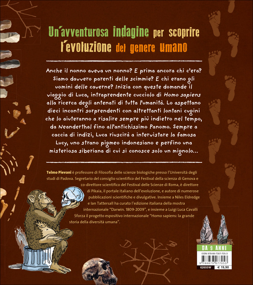 Sulle tracce degli antenati. L'avventurosa storia dell'umanità