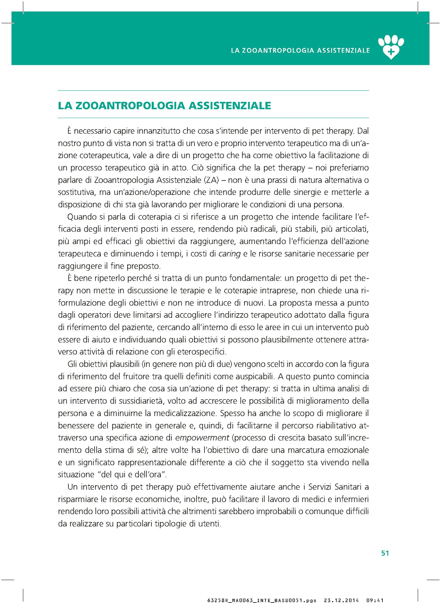 Pet Therapy. manuale pratico