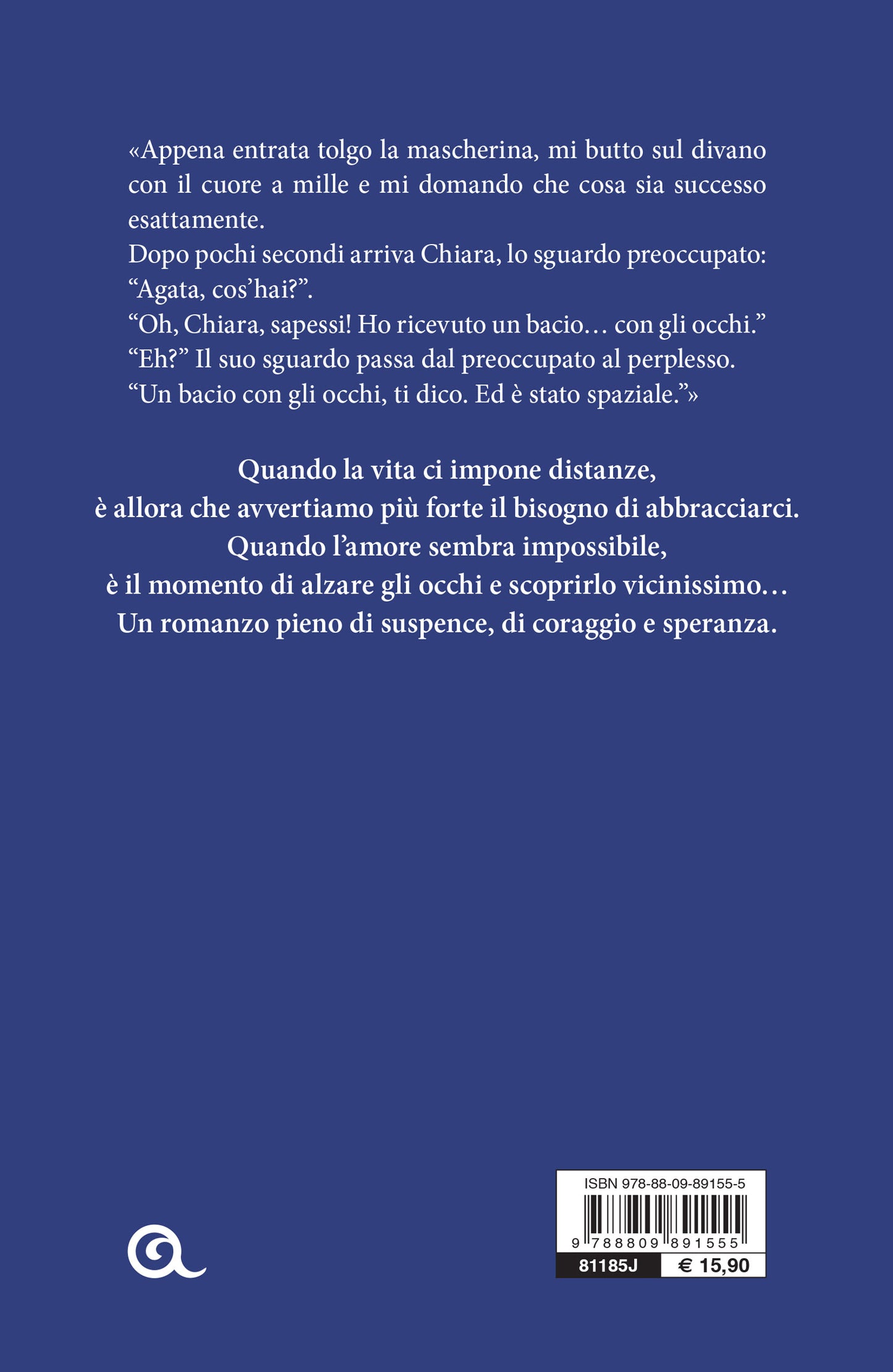 Un bacio con gli occhi