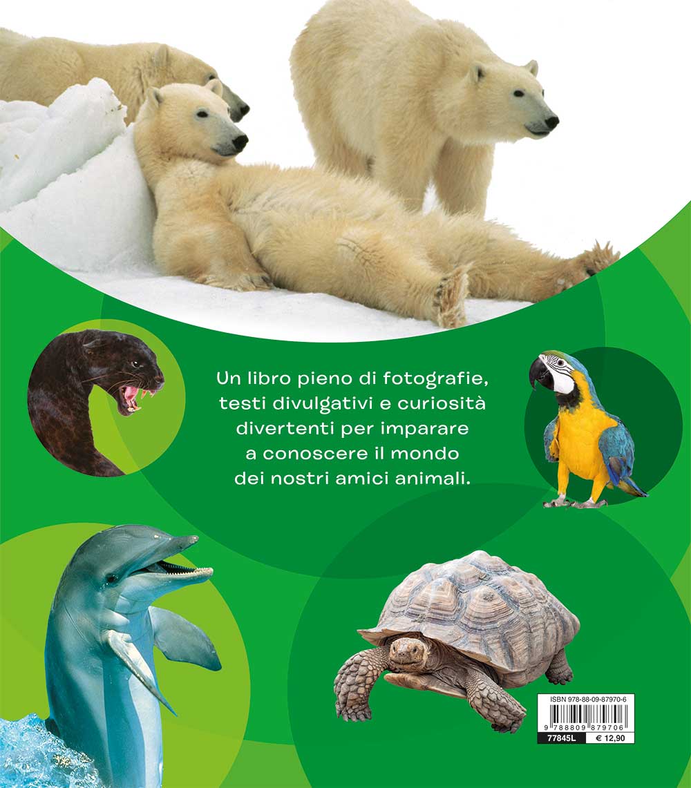 AMICI ANIMALI. con stickers