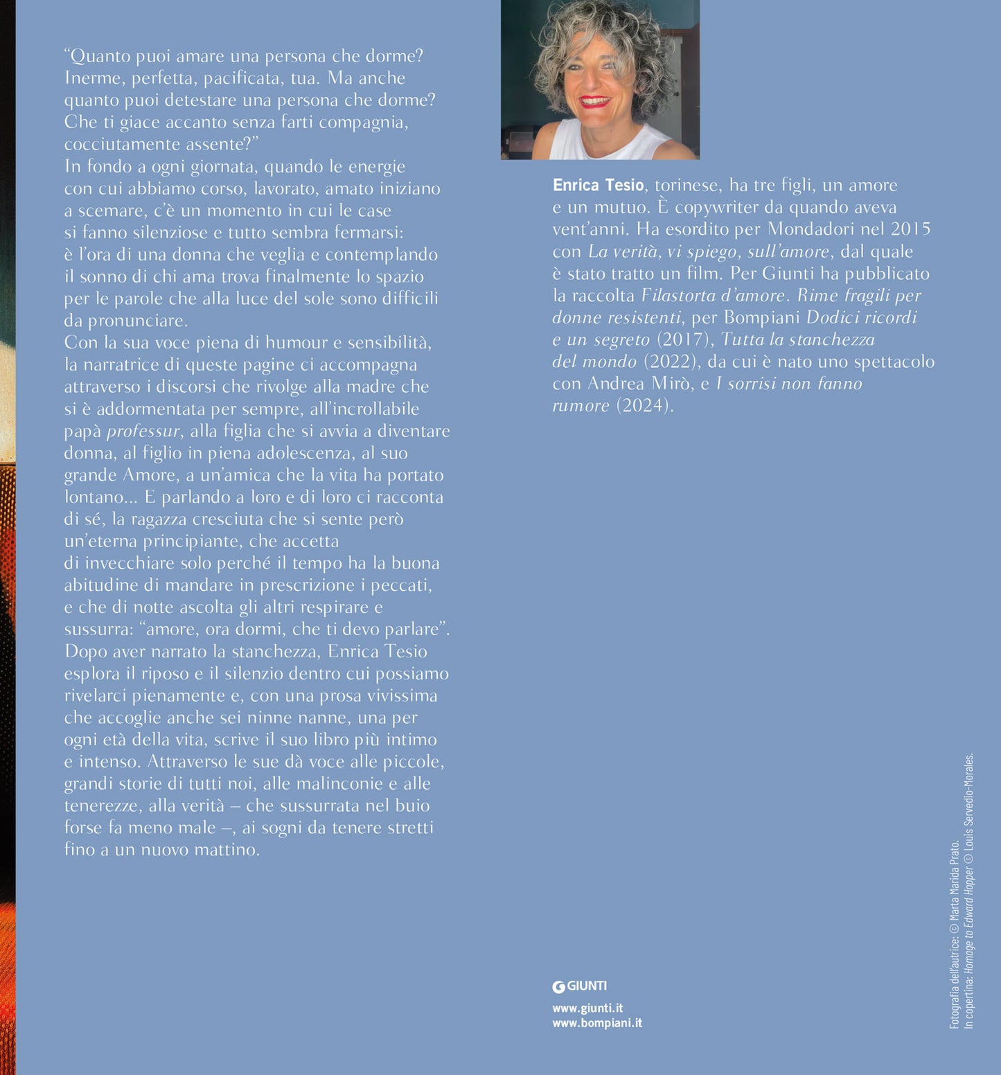 Cose che ti dico mentre dormi