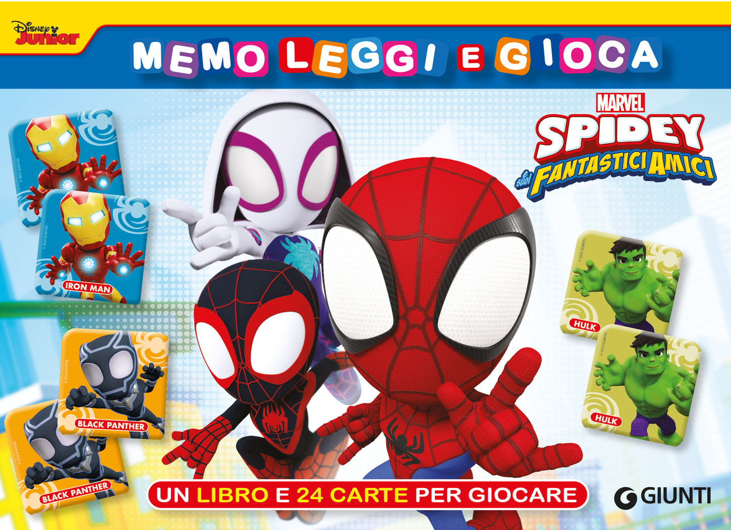 Spidey Memo Book Leggi e gioca