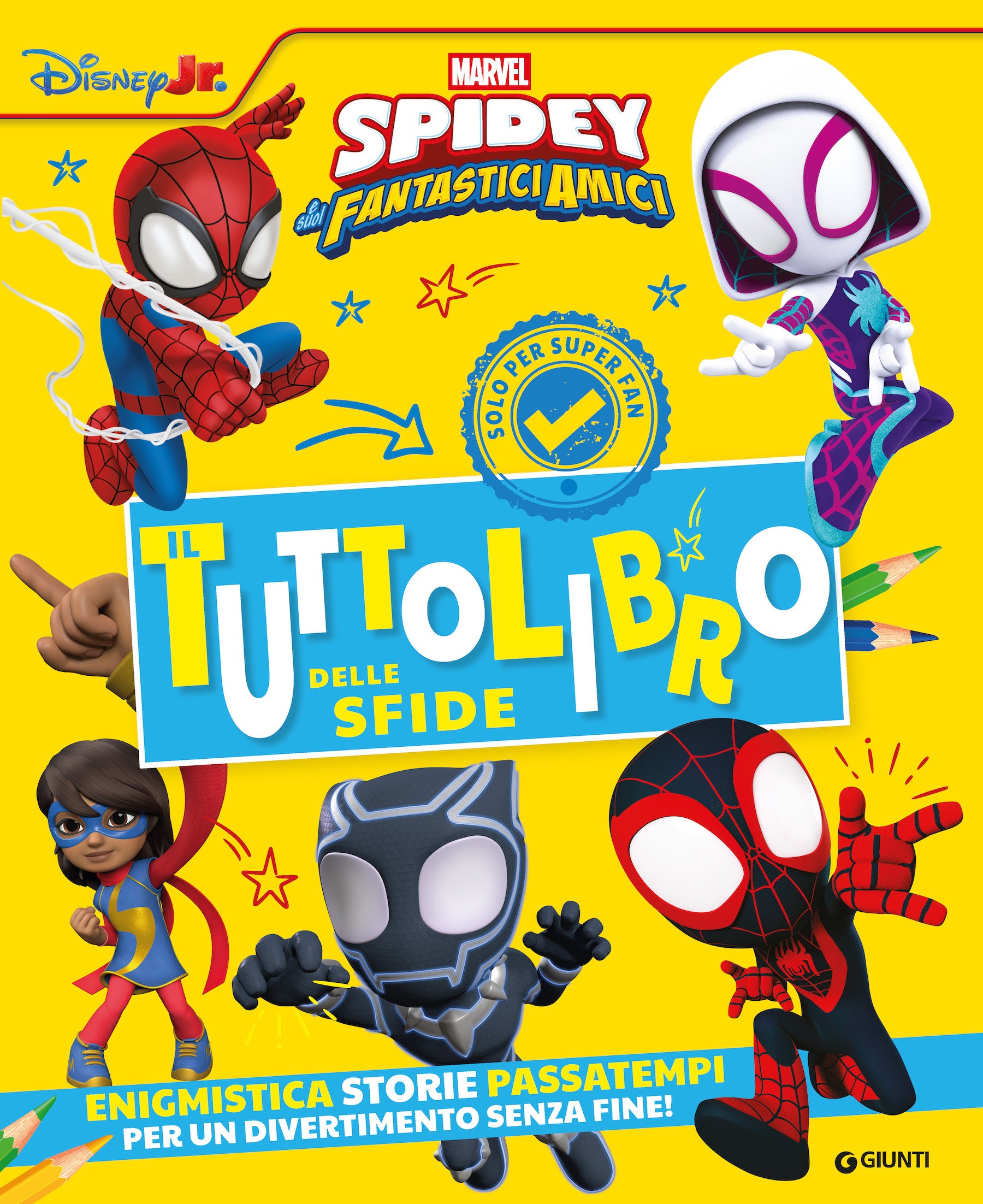 Spidey Il Tuttolibro delle sfide. Enigmistica, storie, passatempi per un divertimento senza fine!